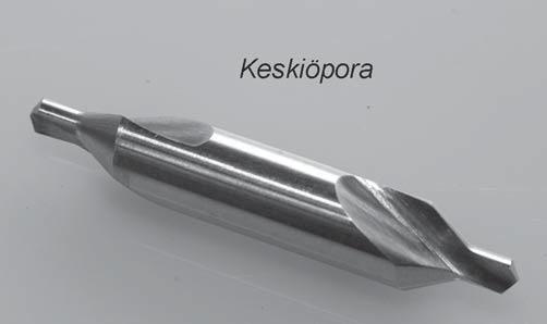 Keskiöporalla voidaan porata alkureikä 2 H= K I A L = ED A EJ= H E K = & C = = HE J= K = > A A JJ= JA H E JK I K =