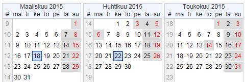 Tarkastele ilmestymispäiviä linkin takaa pääset katsomaan päivämääriä, kun olet ne ensin