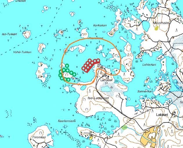 1 JOHDANTO Tämä selvitys liittyy Offshore Fish Finlandin kalankasvattamon ympäristövaikutusten arviointiin. Hankkeessa suunnitellaan kalankasvattamon perustamista Luvian ulkomerialueelle.