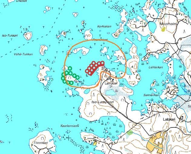 1 JOHDANTO Tämä selvitys liittyy Offshore Fish Finlandin kalankasvattamon ympäristövaikutusten arviointiin. Hankkeessa suunnitellaan kalankasvattamon perustamista Luvian ulkomerialueelle.