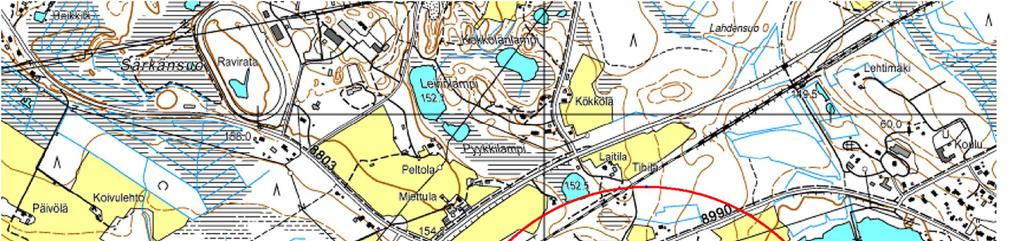 NUASJÄRVEN OSAYLEISKAAVAN MUUTOS KULUNTALAHTI, HETERANNAN VEDENOTTAMON SUOJA-ALUE OSALLISTUMIS- JA ARVIOINTISUUNNITELMA (MRL 63 ) SUUNNITTELUALUE Kajaanin keskustasta noin 10 km koilliseen