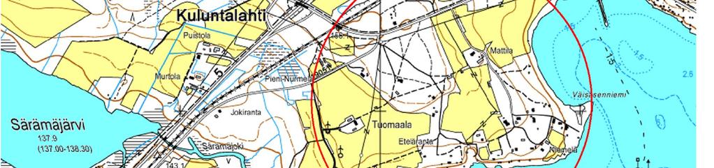 ALUSTAVAT TAVOITTEET Heterannan vedenottamolle on määritelty ohjeellinen suojavyöhyke vuonna 1995 tehdyssä suojelusuunnitelmassa.