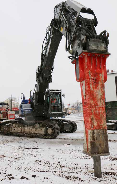 Anturat murskaksi Delete Oy ja Rammer 5011 Teksti Olli Päiviö Deleten tuore hankinta on L-sarjan Rammer 5011 -iskuvasara. Sen ensimmäinen komennus alkuvuodesta oli Keravalla.