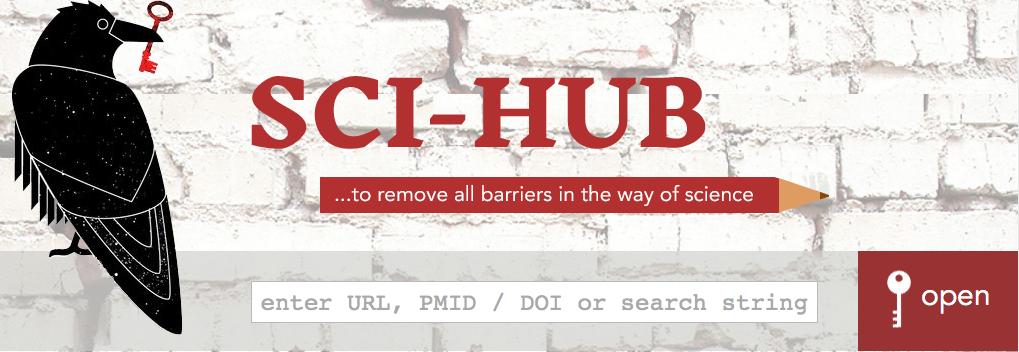 Julkaisijat vs. Sci-Hub» Palvelu luotu 2011» Käyttää hyväksi yliopistojen käyttäjätileja ja kirjautumistietoja muodostaajseeb yhteyden julkaisijoiden palvelimiin.