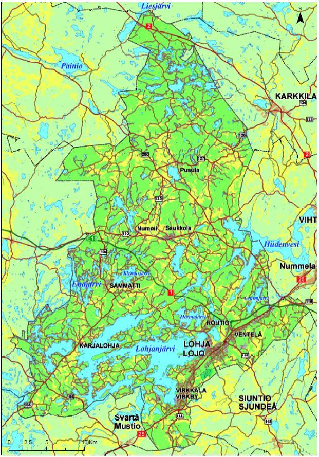 61 13 Talouden perusteet Lohjan väestö Yhdistyneen Lohjan väestön kasvu on vuosina ollut 2000 2016 keskimäärin 0,54 %.