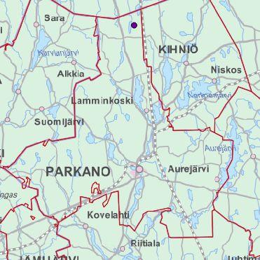 Sijainti Kotonevan ja Sikamäen alue sijaitsee Pirkanmaalla, Parkanon kaupungin pohjoisosassa, lähellä Etelä-Pohjanmaan rajaa. Pinta-ala Alueen pinta-ala on noin 95 hehtaaria.