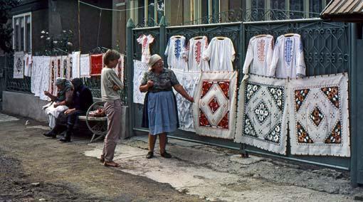 barokkia juuri ennen Unkarin rajaa kesällä 1986.