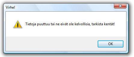 Kun halutaan esittää projektin kaikki tiedot, joudutaan tietoja ottamaan monesta taulusta eli tekemään kysely.