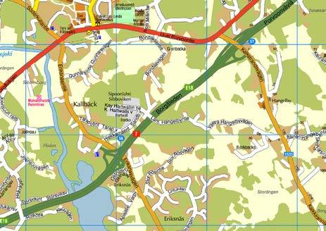 Området gränsar i norr till rekreationsområdena vid Molnträsk, Grundträsk och Tasträsk, i öster till Kalkstrandsvägen och i söder