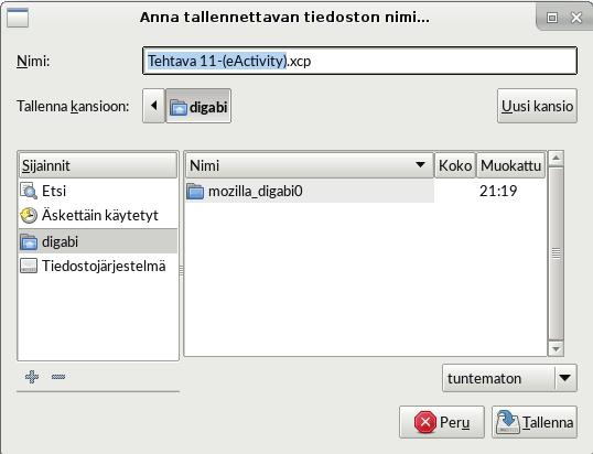 4Fvihkon tai kaavaeditorin avulla. Peruslaskutoimitusten tarkistamiseksi on nelilaskin KCalc. B-osan tehtävät voidaan laskea omiin tiedostoihin ClassPad Managerin eactivity-sovelluksessa.