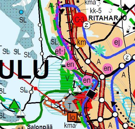 leikki- ja liikunta-alueet sijaitsevat n 1,5 km:n päässä ja Rajakylän koulun kentät n. 800 m päässä pohjoisessa. Molemmille alueille pääsee Takiaspolkua pitkin.