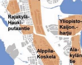 3.2.4 Rakennusjärjestys Kaupunginvaltuusto on hyväksynyt rakennusjärjestyksen 26.11.2001 134. 3.2.5 Tonttijako ja kiinteistörekisteri Oulun kaupunki toimii kiinteistörekisterin pitäjänä asemakaava-alueella.