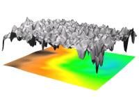 Vasemmalla: Forest canopy model LFG Mecklenburg-Vorpommern, Germany, Oikealla: Tree centers and crown area Natscan Project, University of Freiburg, Germany http://www.