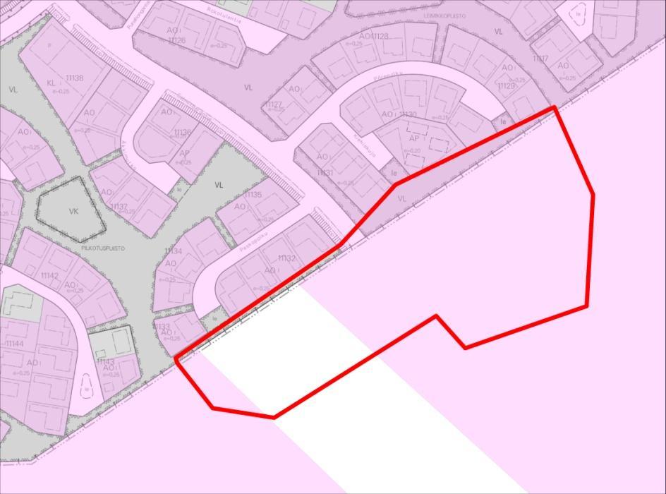 33. Salmivaarantie, Pöykkölä Vastuuhenkilö: Nicholas Coull Asuinpientalojen korttelialue Pinta-ala (%) 38 000 m² (79,2%) 10 000 m² (20,8%) 2020 460