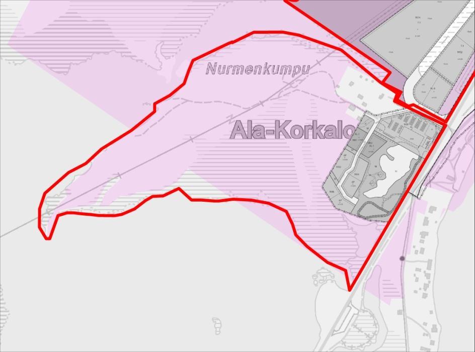 40. Nurmenkumpu Vastuuhenkilö: Teollisuusrakennusten korttelialue.