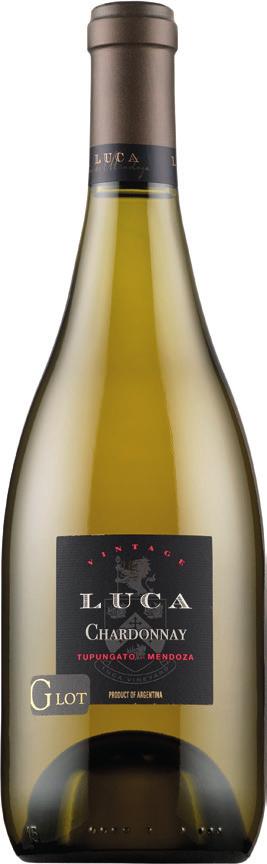 Viinistä viiniin 2017: 88 p 570287 0,75 l / 9,99 ARGENTIINA LUCA G LOT CHARDONNAY Luca Vineyard/ Tupungato Kuiva,