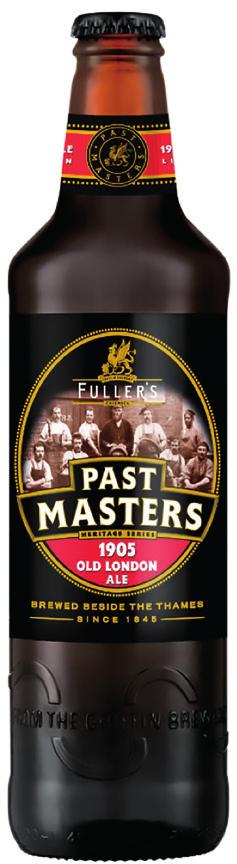 ENGLANTI FULLER S PAST MASTERS 1905 OLD LONDON ALE 7,9% Fuller, Smith & Turner Meripihkanruskea, täyteläinen, voimakkaasti humaloitu, maltainen, pähkinäinen,