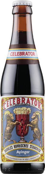 764546 0,5 l / 2,99 SAKSA AYINGER CELEBRATOR 6,7% Brauerei Aying Suklaanruskea, täyteläinen, keskiasteisesti humaloitu,