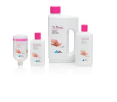 1000, Touchless T 400, T 1000, annostelupumput HD 412 essential 2) käsien desinfektioneste Erityisesti allergisille sopiva, alkoholipitoinen käsiin