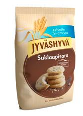 707202 Jyväshyvä Suklaapisara 420 g, 12 ltk P lava 1/1/1 T 576983 707211 Jyväshyvä Kaurakeksi 420 g, 12 ltk