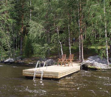 venelaituri. Korkea-Susannaan on saatavana näyttävä sivuverhous. Kulkusilta joko nivelillä tai pyörillä.