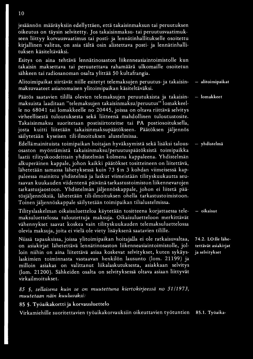 käsiteltäväksi.