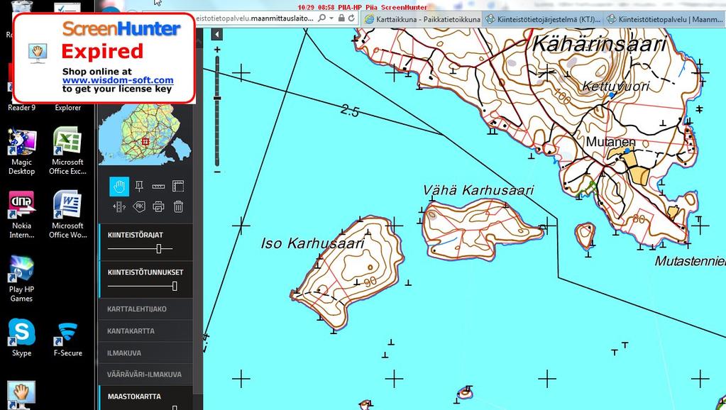 4:96 4:104 4:103 Kuva 2. Ranta-asemakaavan suunnittelualueeseen kuuluvat tilat.