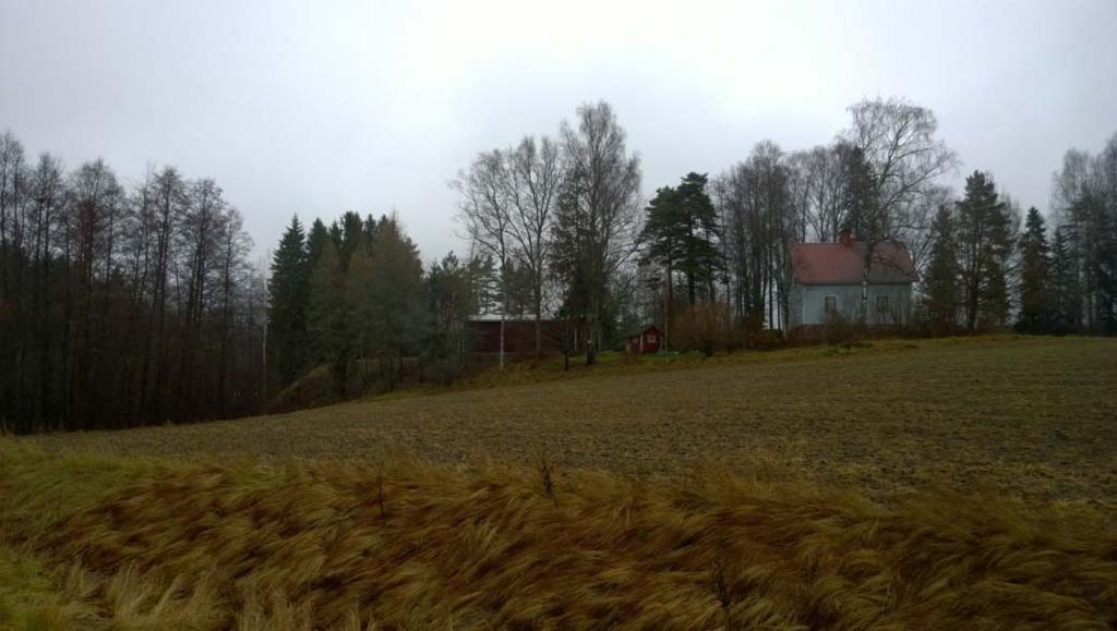 Kuvaaja: Petro Pesonen. Vuoden 1958 peruskartalla risteysalue on pääosin peltona, mm.