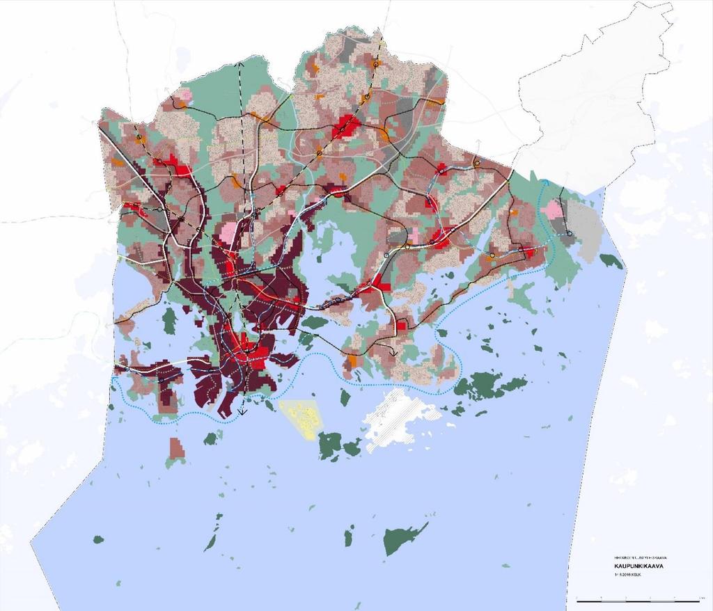 Helsinki kasvaa ja tiivistyy Uuden strategian tavoitteet: Kaupunkiin rakennetaan vuosittain 6 000 asuntoa valtuustokauden alussa (2017-2018) ja 7 000 asuntoa valtuustokauden jälkipuoliskolla