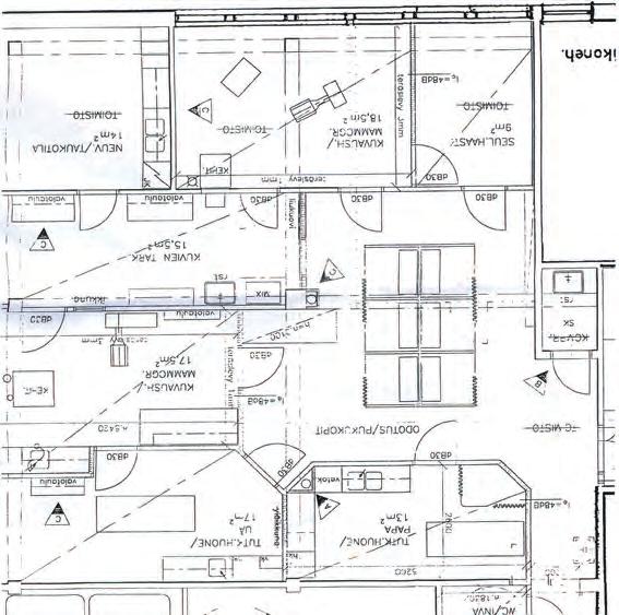 Vuonna 1996 laboratoriorakennuksen