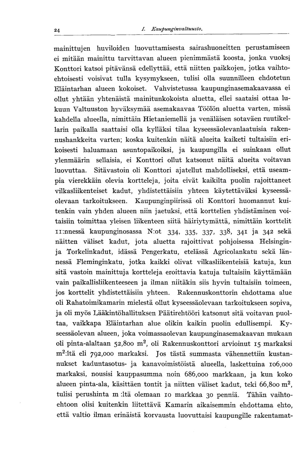 24 I. Kaupttnginvalttiusto.