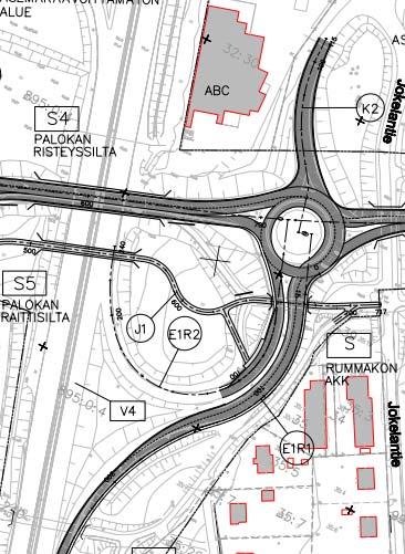 TIESUUNNITELMALUONNOS JYVÄSKYLÄN SUUNNASTA TULEVAN RAMPIN