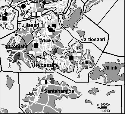 63 Laajasalon peruspiiri Copyright Helsingin kaupunki, Kaupunkimittausosasto 36 /23 Genimap Oy, Lupa L5475/3 Asukastiheys h/km2 Asuntojen keskikoko m2 Asuntokuntien keskikoko Korkeakoulututkinto 15 1