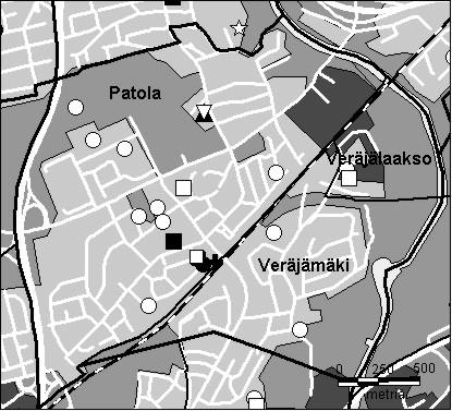 44 Oulunkylän peruspiiri Copyright Helsingin kaupunki, Kaupunkimittausosasto 36 /23 Genimap Oy, Lupa L5475/3 Asukastiheys h/km2 Asuntojen keskikoko m2 Asuntokuntien keskikoko Korkeakoulututkinto 15 1