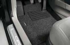 1. Tekstiililattiamatot, vakio (cee d - 3ov + 5ov + SW) Räätälöidyt lattiamatot on suunniteltu täydellisesti auton mittojen mukaan ja valmistettu kovaa kulutusta kestävästä, neulotusta huovasta.