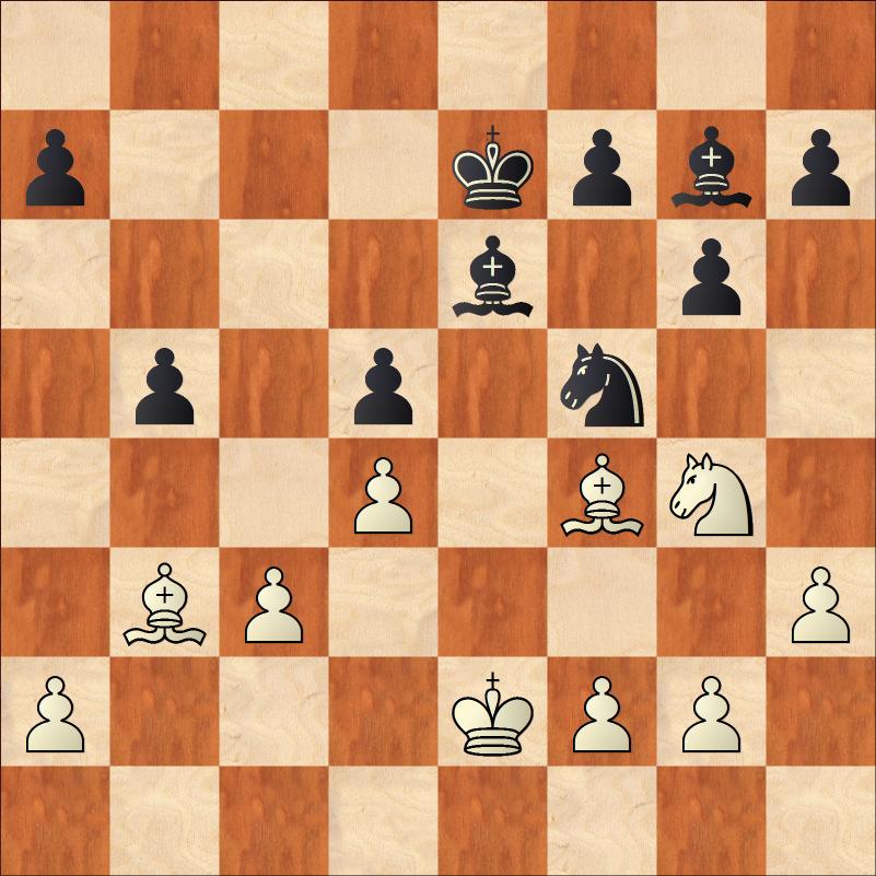 ChessBase Printout, Sauli Tiitta,..0 0.De?! [ 0.a! olisi ollut hyvä siirto avaten valkean peliä kuningatarsivustalla. ] 0...Lb.Td Lc.Kh 0-0?? [...Rxd.Lxd Lxd.
