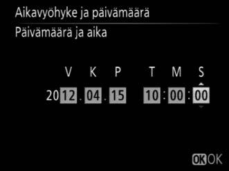 Tarkennusalueen merkit A Etsimen tarkennuksen säätäminen Jos et pysty tarkentamaan etsintä yllä mainitulla tavalla, valitse kertatarkennus (AF-S; 0 30),