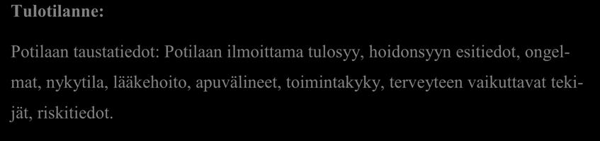 12 Jokaisesta potilaasta tulee pitää aikajärjestyksessä etenevää potilaskertomusta.