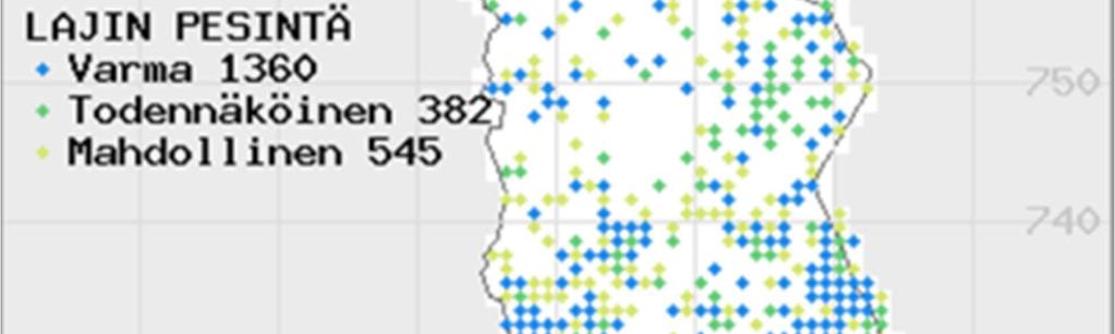 Kanahaukan pesintä, Lintualtas. 4.1.