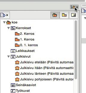 Samankaltaisempi käyttöliittymä helpottaa Työympäristöjen siirtoa ArchiCADin eri käyttöjärjestelmissä toimivien asennusten välillä. 2.3.