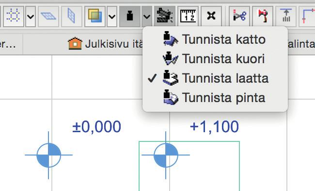 alkaen mittatekstiin voi lisätä suoraan haluttu määrä tekstirivejä. Koko mittatekstiä voi muotoilla ja sen voi siirtää yhtenä kokonaisuutena. 3.1.