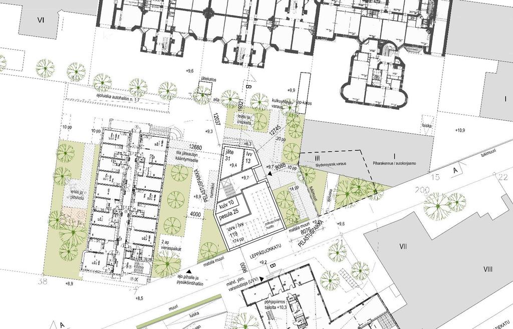 Myös Hietalahdenkatu 6 tontilla säilyy mahdollisuus tutkia uudisrakentamista omalle tontilleen,