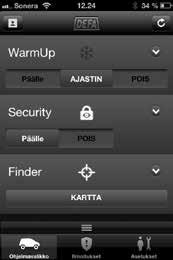 Finder Linkin saat käyttöösi asennuttamalla Finder Link -yksikön ajoneuvoosi, lataamalla ilmaisen sovelluksen puhelimeesi sekä avamaalla Link-liittymän osoitteessa www.defa.com.