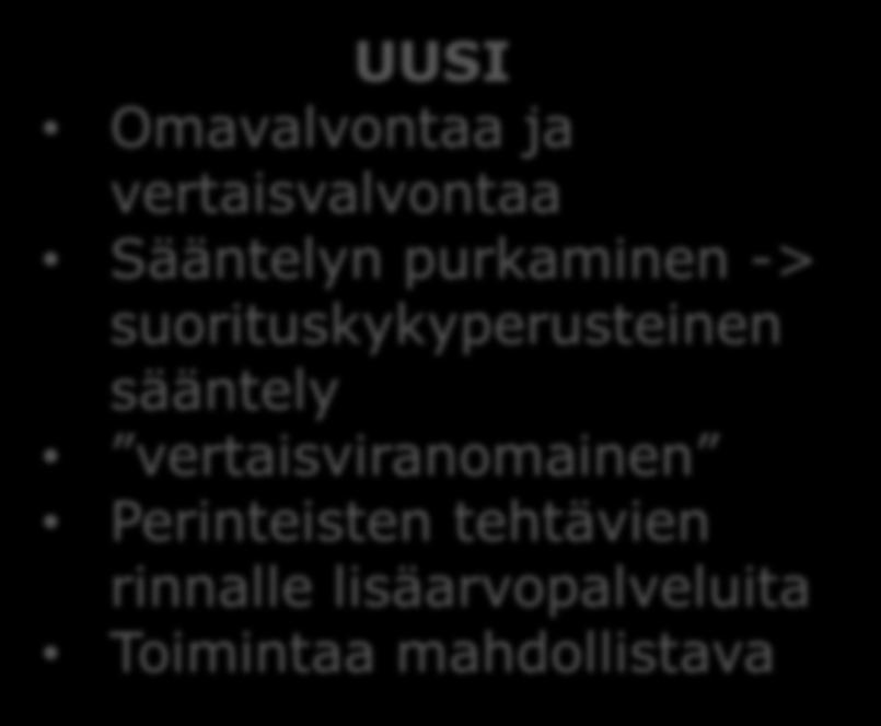 vertaisviranomainen Perinteisten