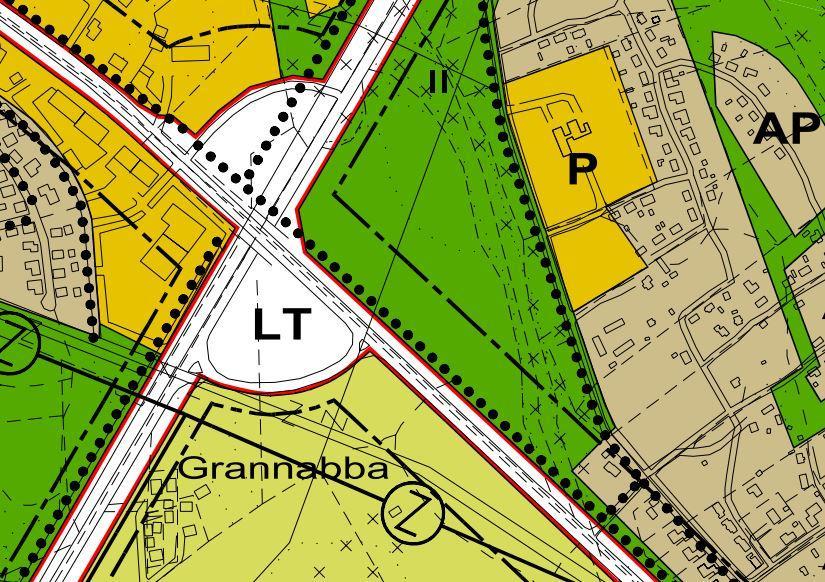 Sivu 11 / Generalplanens beteckningar och bestämmelser vilka styr detaljplaneringen av planområdet: Suunnittelualueen asemakaavoitusta ohjaavat yleiskaavamerkinnät ja määräykset: anger EN STADSPARK