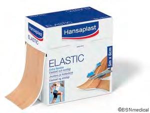 Hansaplast Elastic Hyvin muotoutuva elastinen laastari HANSAPLAST ELASTIC 2 X 18CM FINGER (100) 02567-00000 100 6000 HANSAPLAST