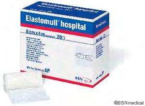 Elastomull hospital Erittäin joustava sideharsosidos ELASTOMULL HOSPITAL 4CM X 4M (20) 72599-00000 20 480 ELASTOMULL HOSPITAL 4CM X 4M (50) 72599-00005 50 400 ELASTOMULL HOSPITAL 6CM X 4M (20)