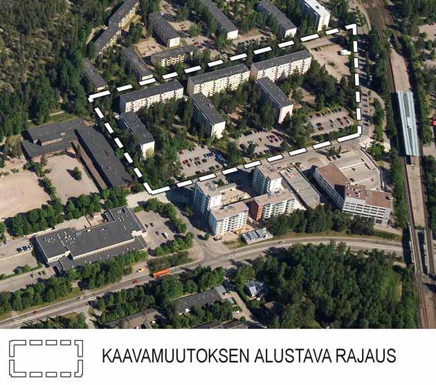 Laajaniitynpolun rajaamalla alueella. Varsinainen suunnittelualue on osoitteessa Laajaniitynkuja 2, korttelissa 17575 tontilla 1.