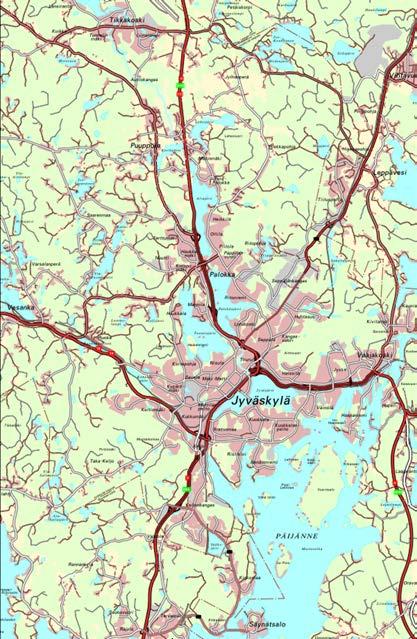 Asiakkuudet Sopimusasiakkaita ovat: Jyväskylän kaupungin sivistystoimi ja perusturva (sosiaali- ja terveyspalvelut) Keski-Suomen sairaanhoitopiiri Muuramen