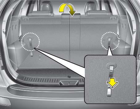 Autosi turvavarusteet VAROITUS Kun palautat takaselkänojan takaisin pystyasentoon kaatamisen jälkeen: Varo, ettet vahingoita turvavyötä tai sen lukkoa.